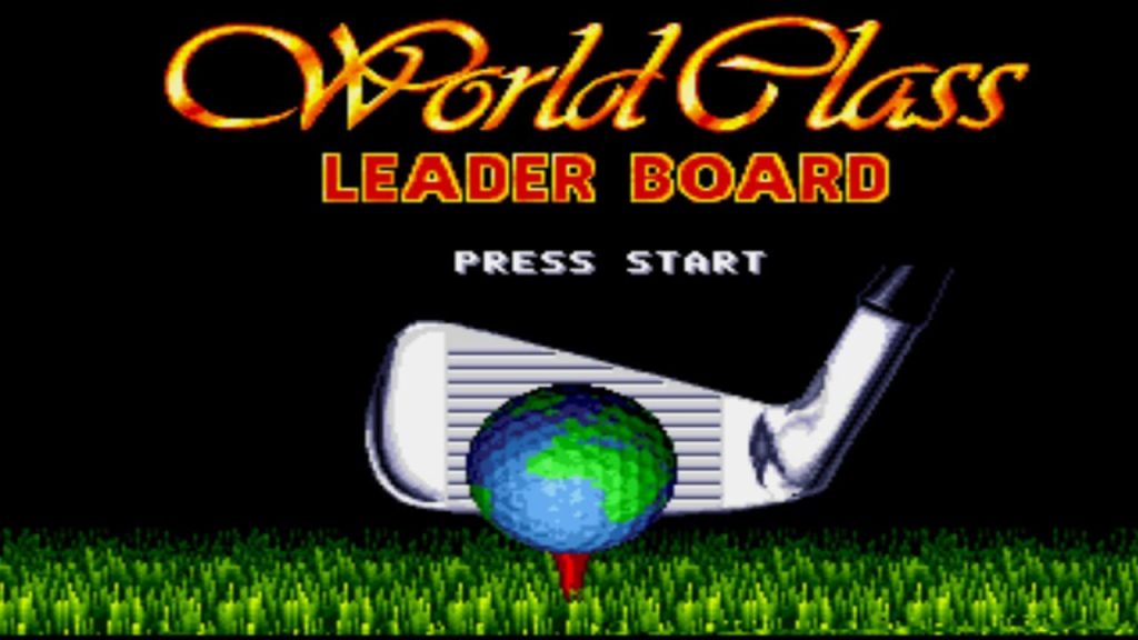 Sega Genesis - World Class Leader Board - Gameplay Titulo - You Tube