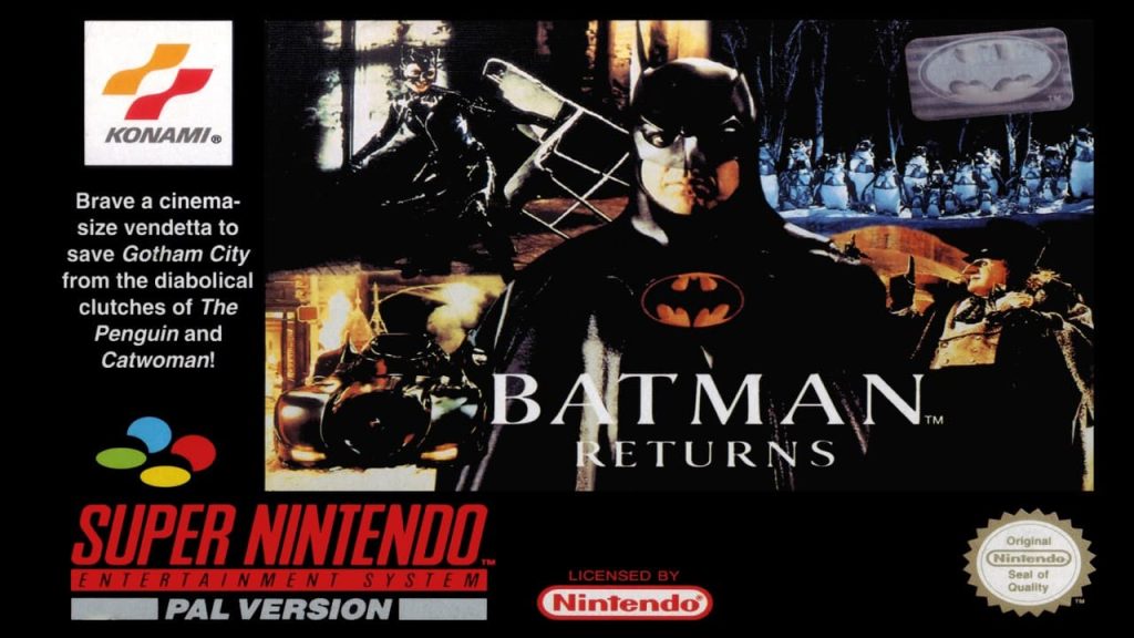 Super Nintendo Batman Returns - Cover