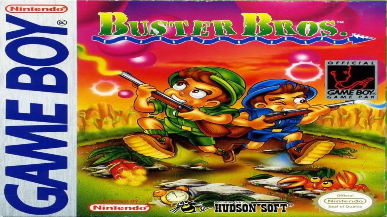 GameBoy Buster Bros. - Box - Front (North America)