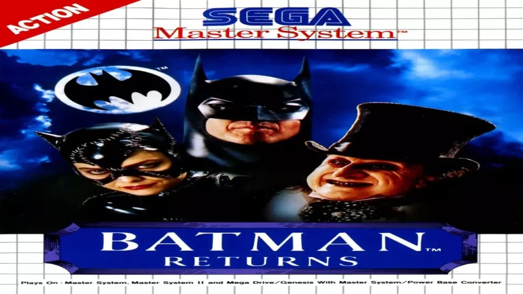 Master System Batman Returns - Box - Front (Europe)