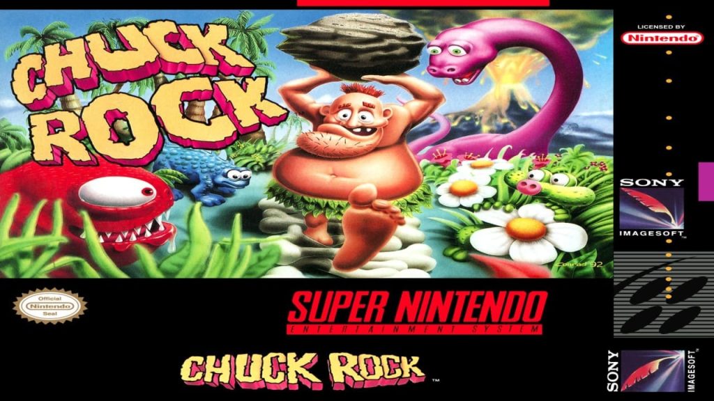 [SNES] Super Nintendo Chuck Rock - cover