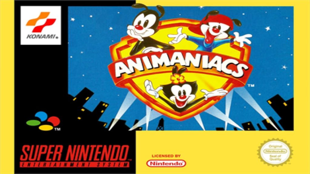 Super Nintendo Animaniacs - Box - Front (Europe)