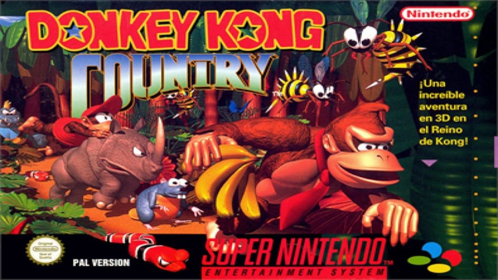 Donkey Kong Country - Box - Front (Spain)