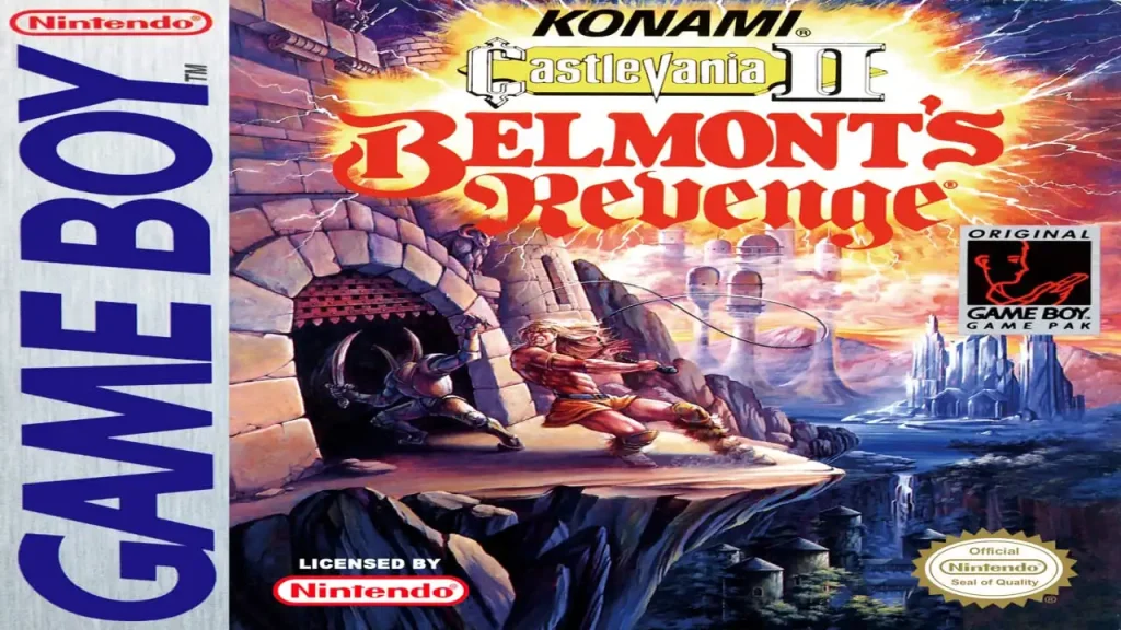 GameBoy Castlevania 2 Belmont's Revenge - Box - Front (North America)