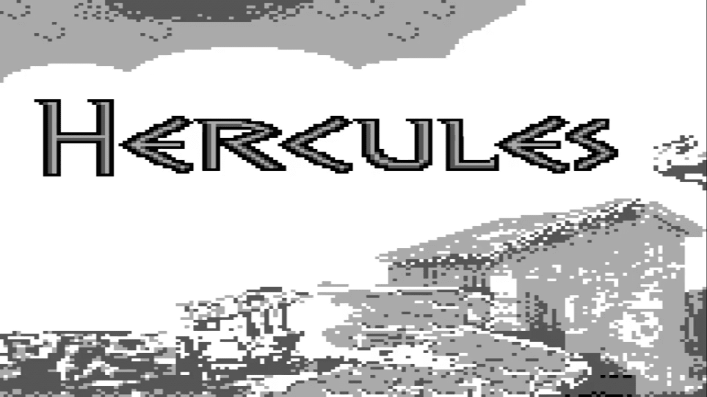 GameBoy Hercules - Titulo de inicio del juego - You Tube