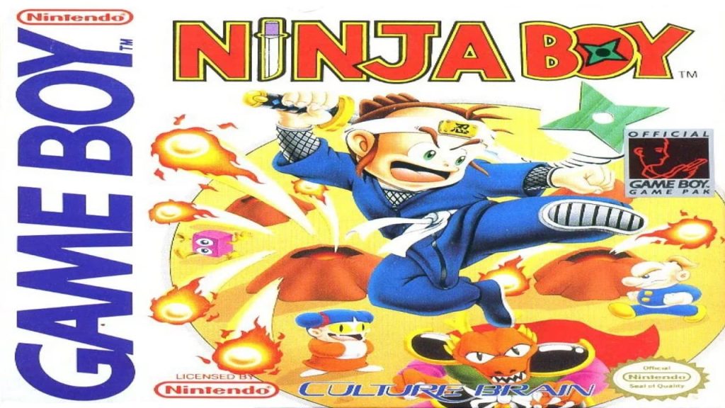 GameBoy Ninja Boy - Box - Front (North America) - Remastered