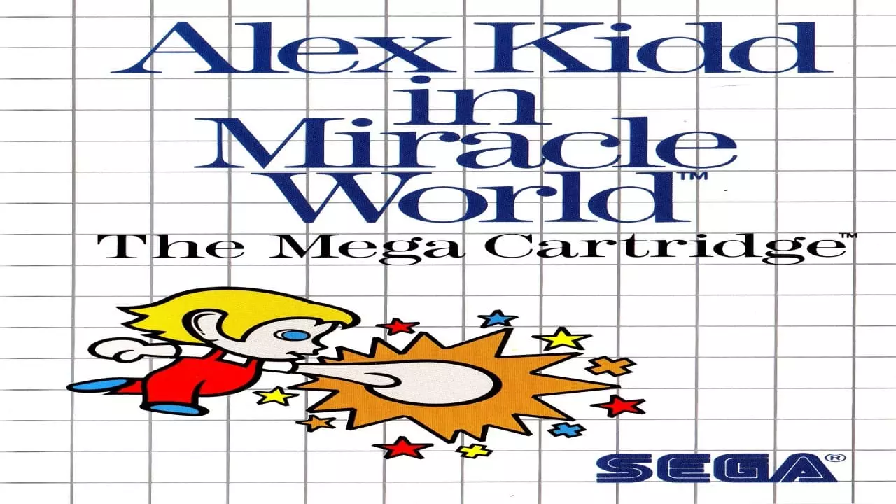 Master System Alex Kidd in Miracle World - Box - Front (North America)