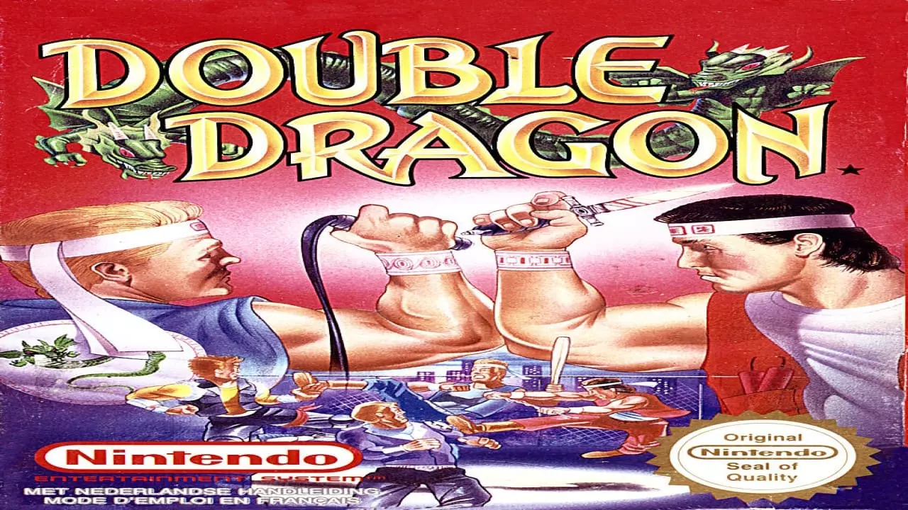 NES Double Dragon - Box - Front (Europe)