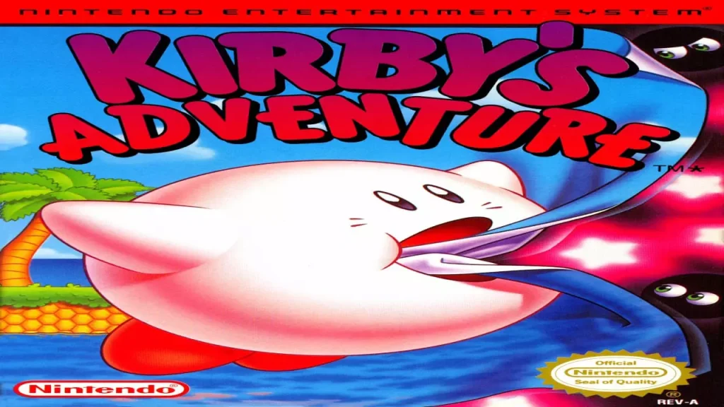 NES Kirby's Adventure - Box - Front (North America) You Tube