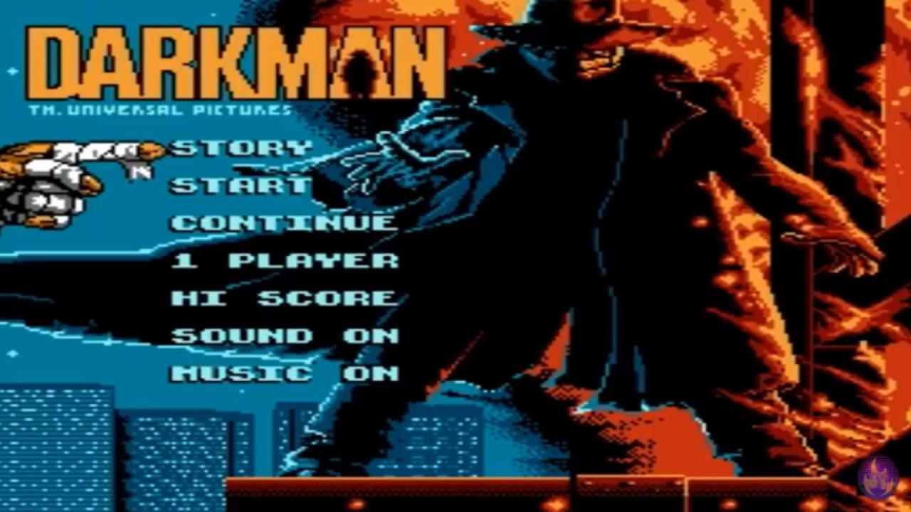 Nintendo Darkman - Titulo del Juego