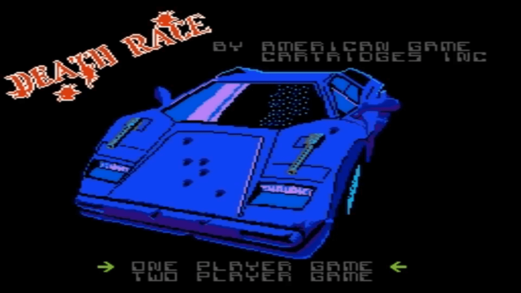 Nintendo NES - Death Race - Titulo de inicio del juego - You Tube