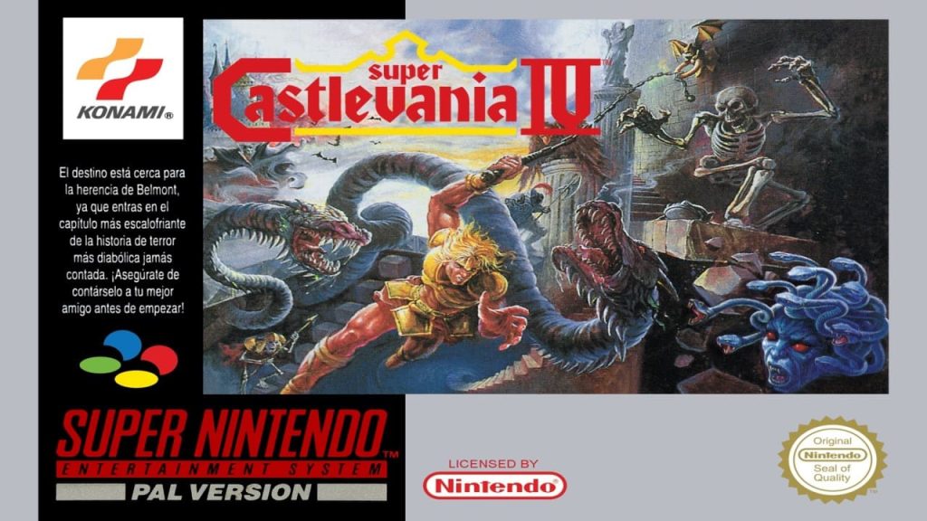 Super Castlevania IV - Box - Front (Spain) - You Tube