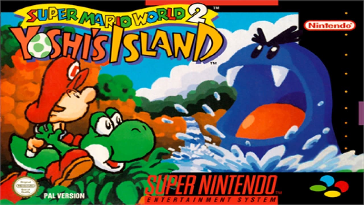 Super Mario World 2 Yoshi's Island - Box - Front (Spain) - YouTube