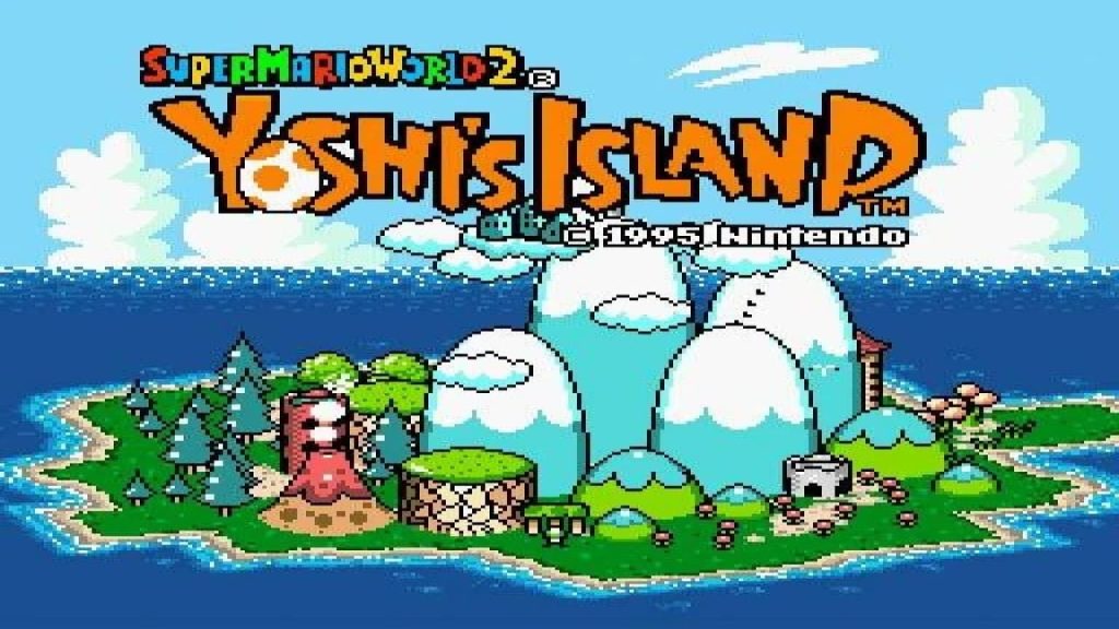 Super Mario World 2 Yoshi's Island - Screenshot - Game Title