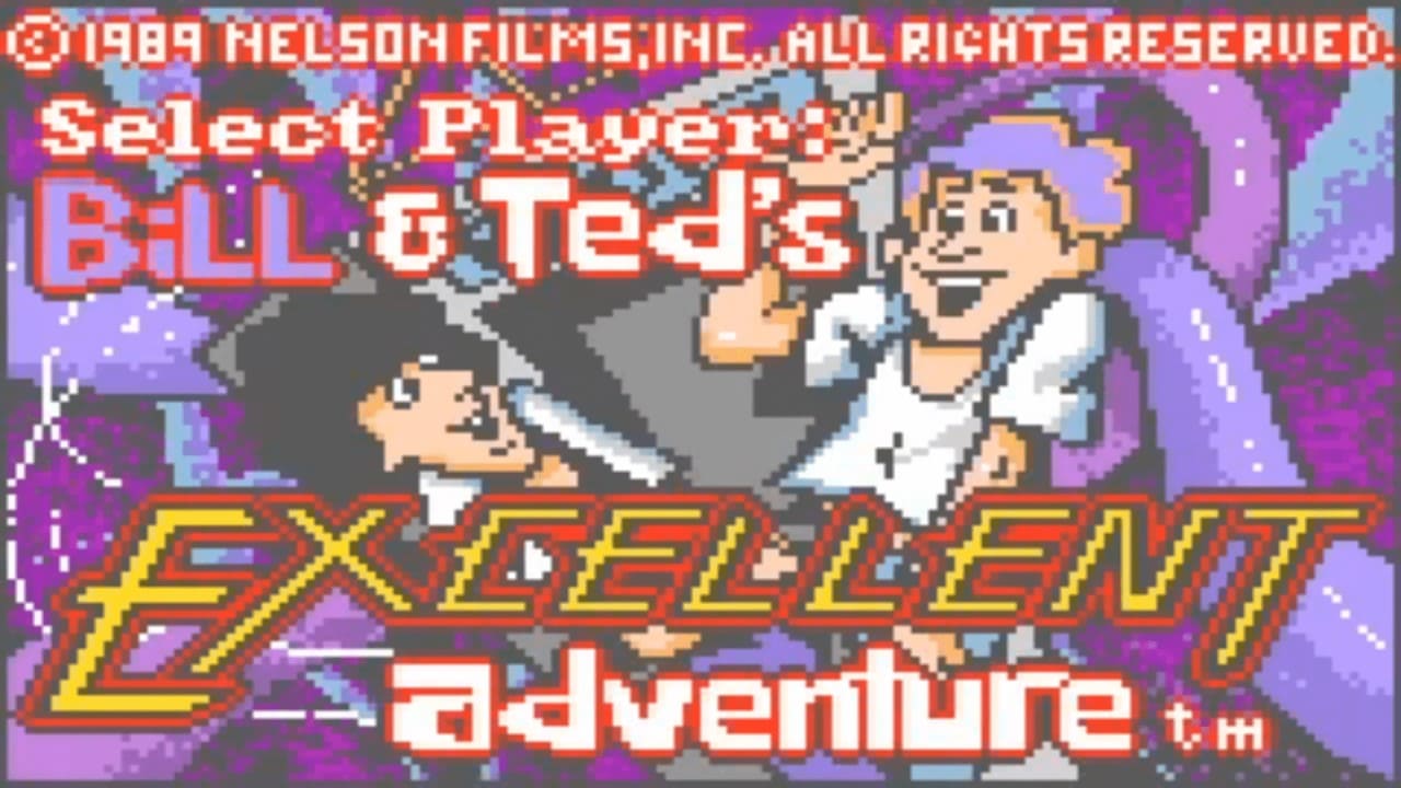 Atari Lynx - Bill & Ted's Excellent Adventure - Titulo de inicio del juego