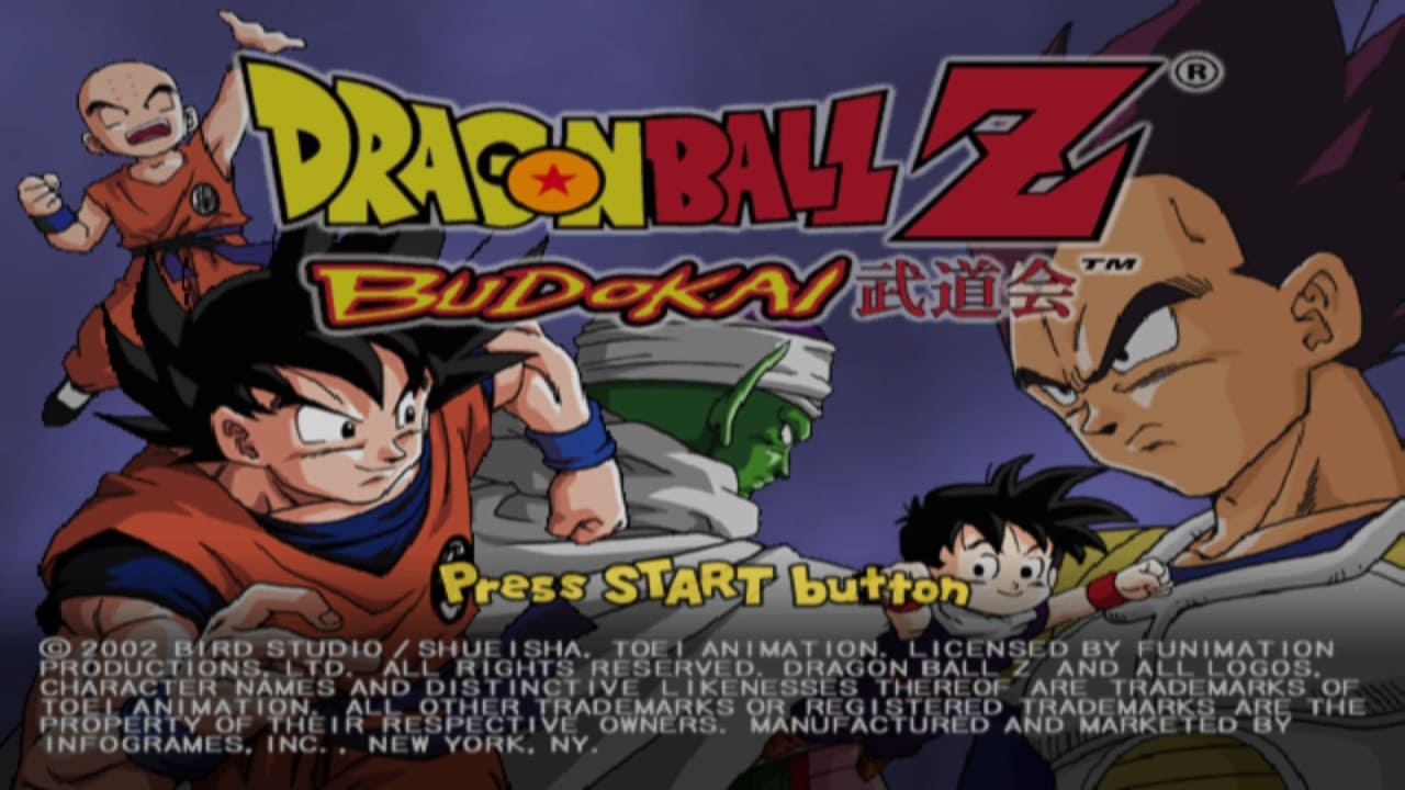 Dragon Ball Z Budokai - Screenshot - Game Title