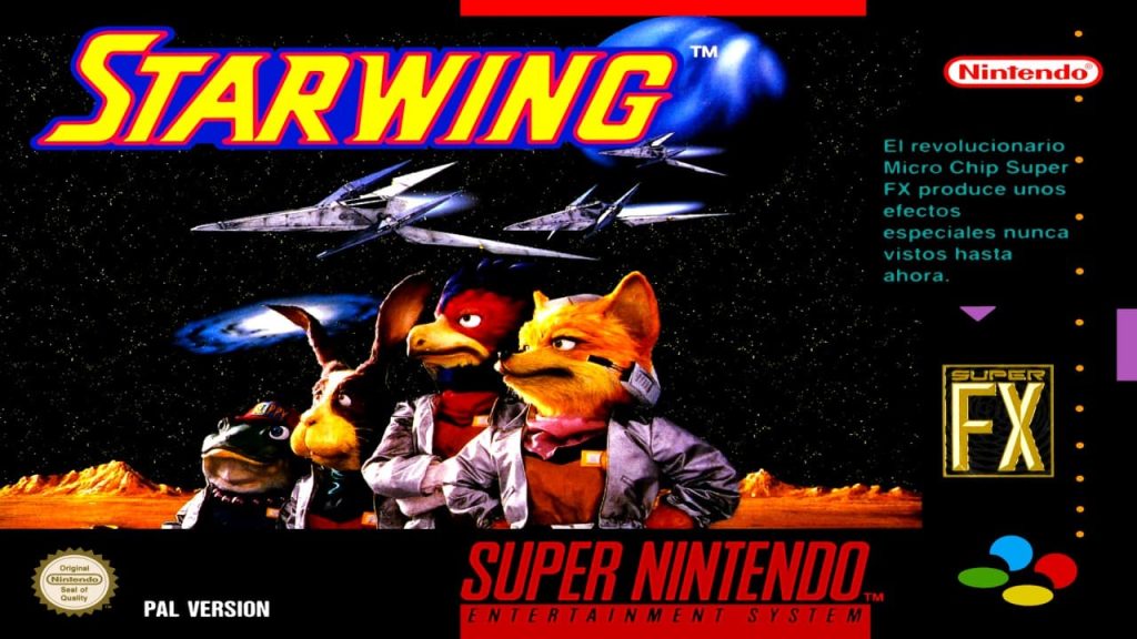 Super Nintendo - Star Fox - Cover