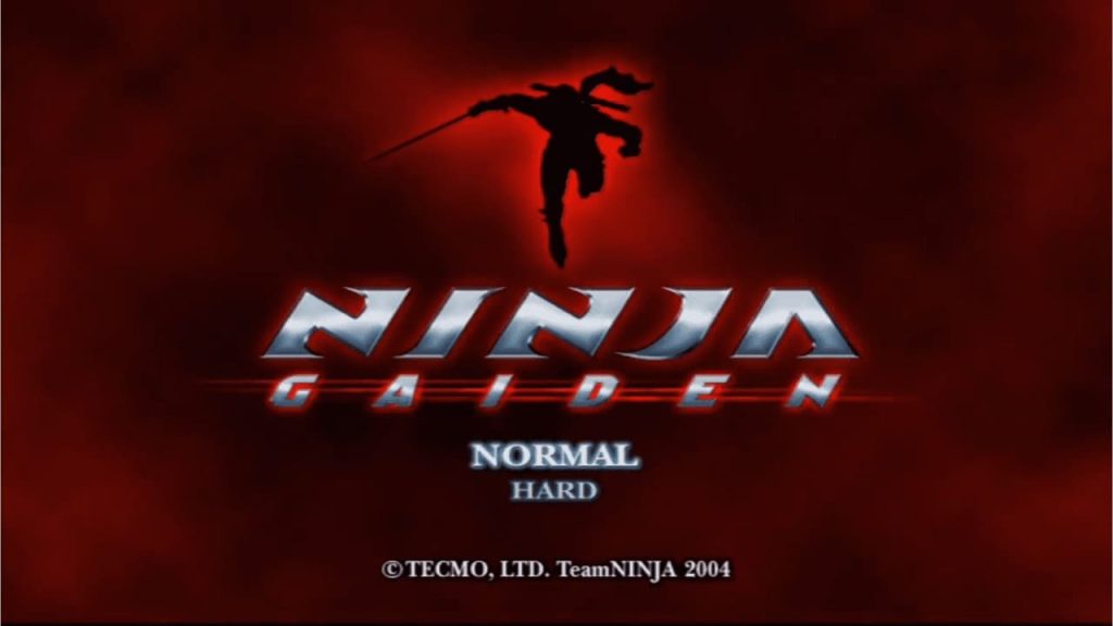 Xbox - Ninja Gaiden - Titulo de inicio del juego - You Tube