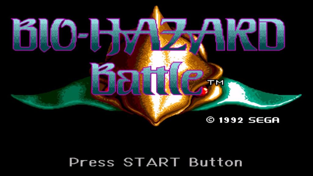 Sega Mega Drive Bio Hazard Battle - Screenshot - Game Title (United States)