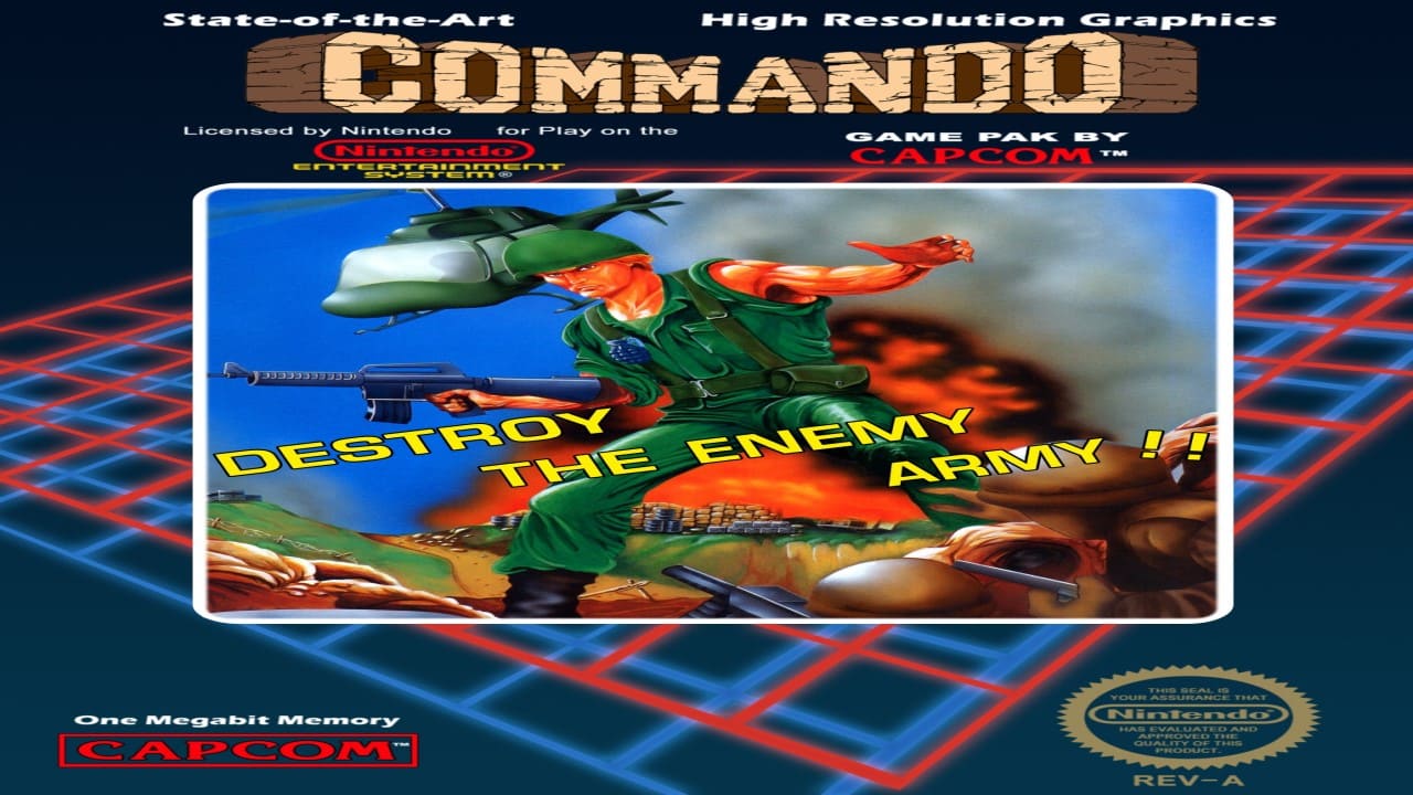 Nintendo Commando - Box - Front - (North America)