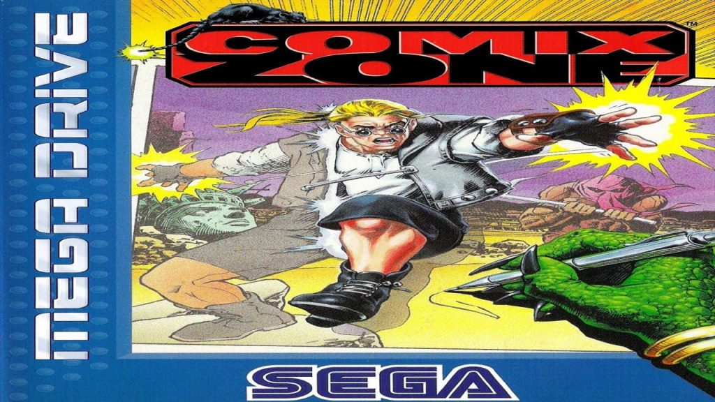 Sega Mega Drive Comix Zone - Box - Front (Europe) You Tube