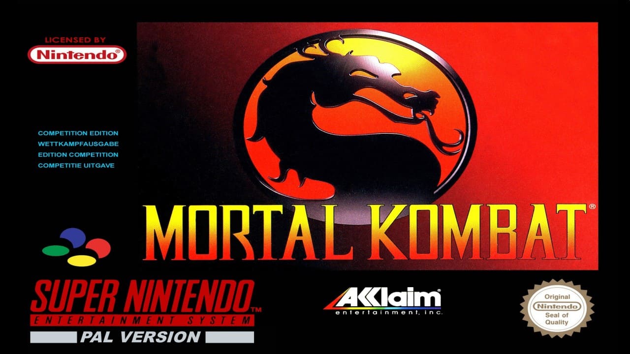 Super Nintendo Mortal Kombat - Box - Front (Europe)