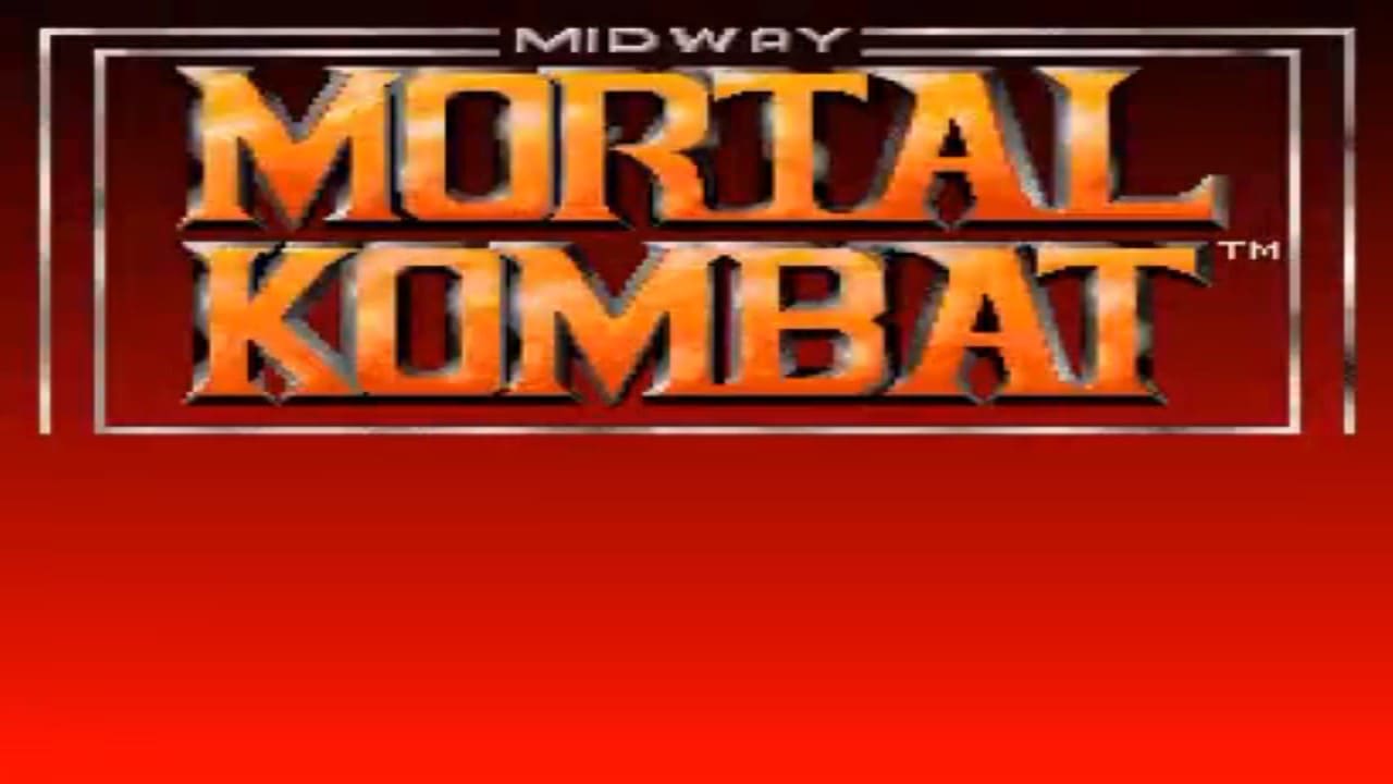 Super Nintendo Mortal Kombat - Titulo del juego