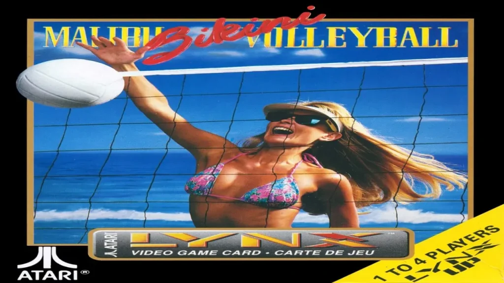 Atari Lynx Malibu Bikini Volleyball - Box - Front (World)