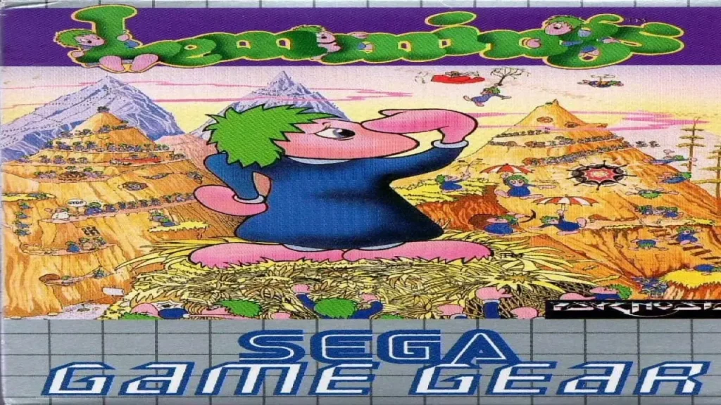 Game Gear Lemmings - Box - Front (Europe)