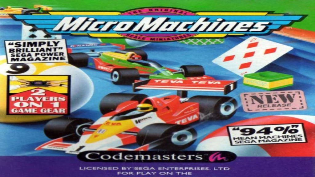 Game Gear Micro Machines - Box - Front (Europe)