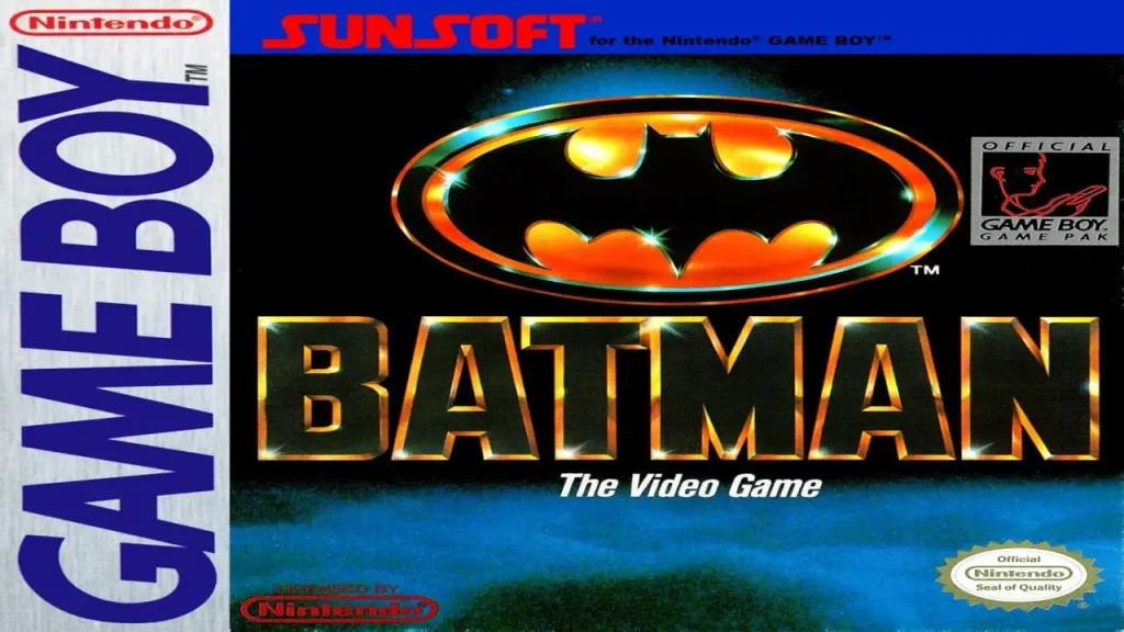 GameBoy Batman The Video Game - Box - Front (North America)