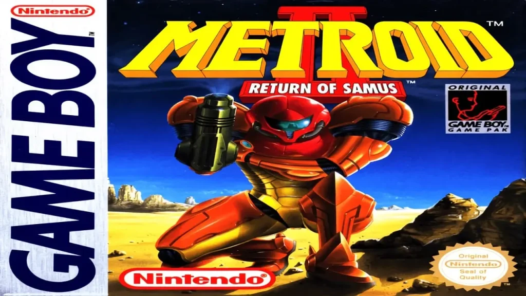 GameBoy Metroid 2 Return of Samus - Box - Front - (Europe)