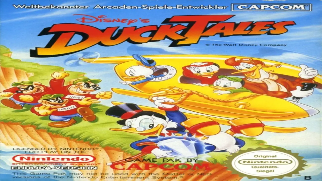 Nintendo DuckTales - Box - Front (Europe)