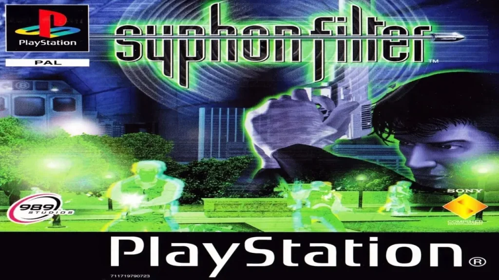 PlayStation 1 Syphon Filter - Box - Front (Europe)