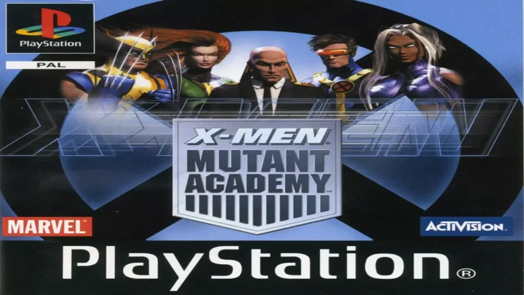 PlayStation 1 X-Men Mutant Academy - Box - Front (Europe)