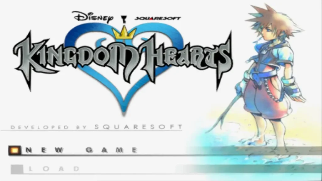 PlayStation 2 Kingdom Hearts - Screenshot - Game Title