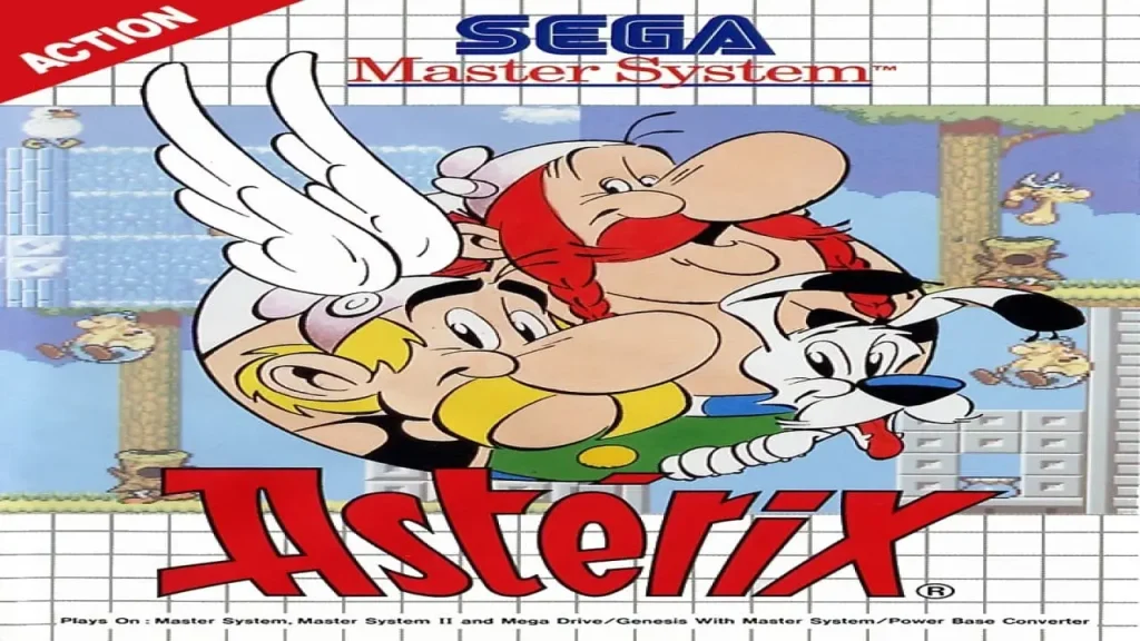 Sega Master System Astérix - Box - Front (Europe)