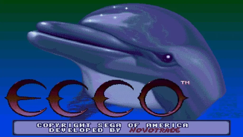 Sega Mega Drive Ecco the Dolphin - Screenshot - Game Title