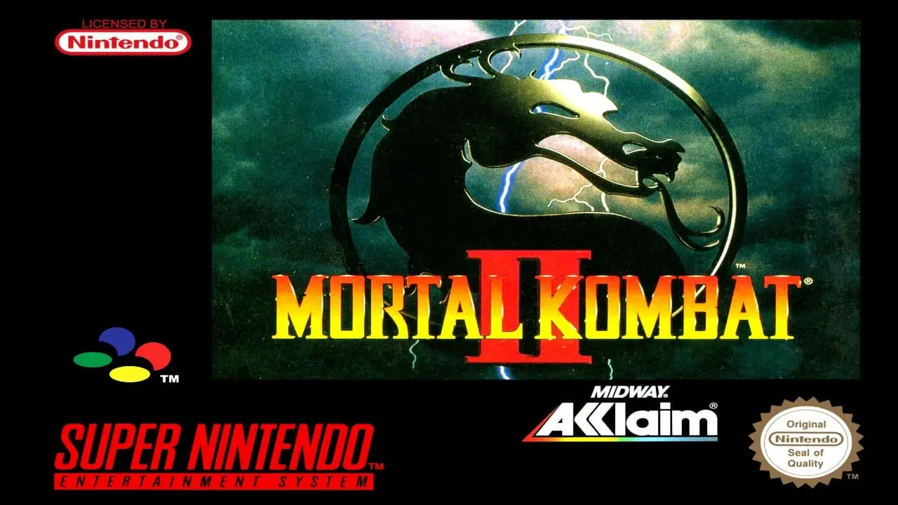 Super Nintendo Mortal Kombat 2 - Box - Front (Europe)