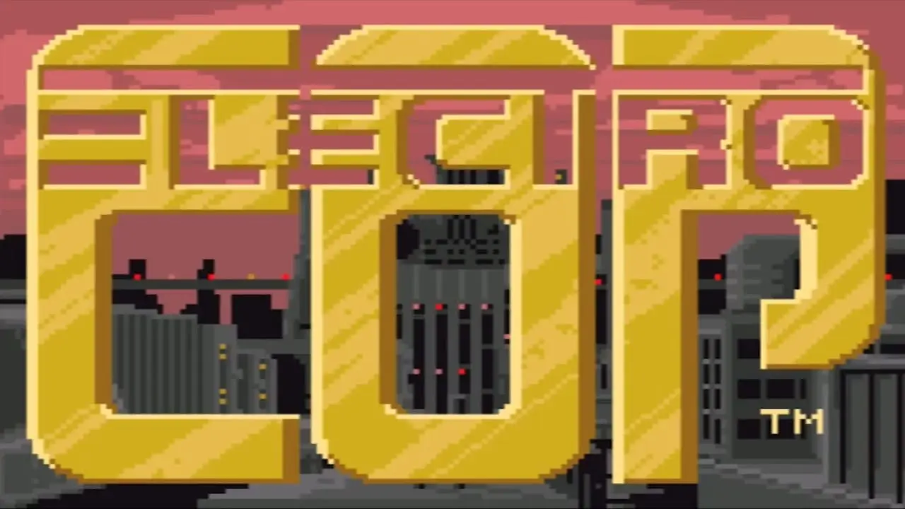 Atari Lynx Electrocop - Titulo del juego