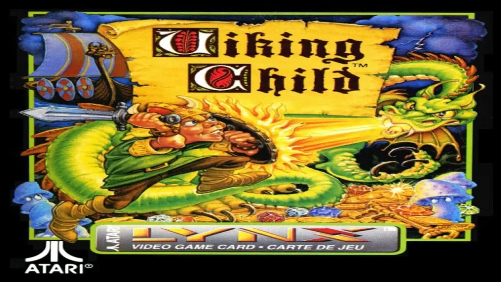 Atari Lynx Viking Child - Box - Front