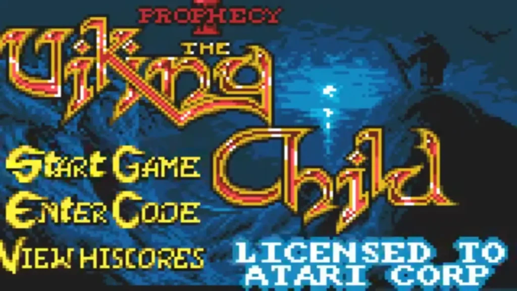 Atari Lynx Viking Child - Titulo del juego