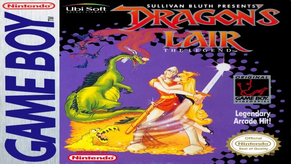 GameBoy Dragon's Lair The Legend - Box - Front (North America)