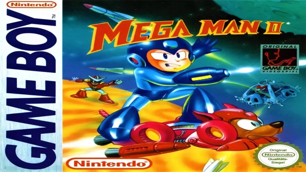 GameBoy Mega Man II - Box - Front (Europe)