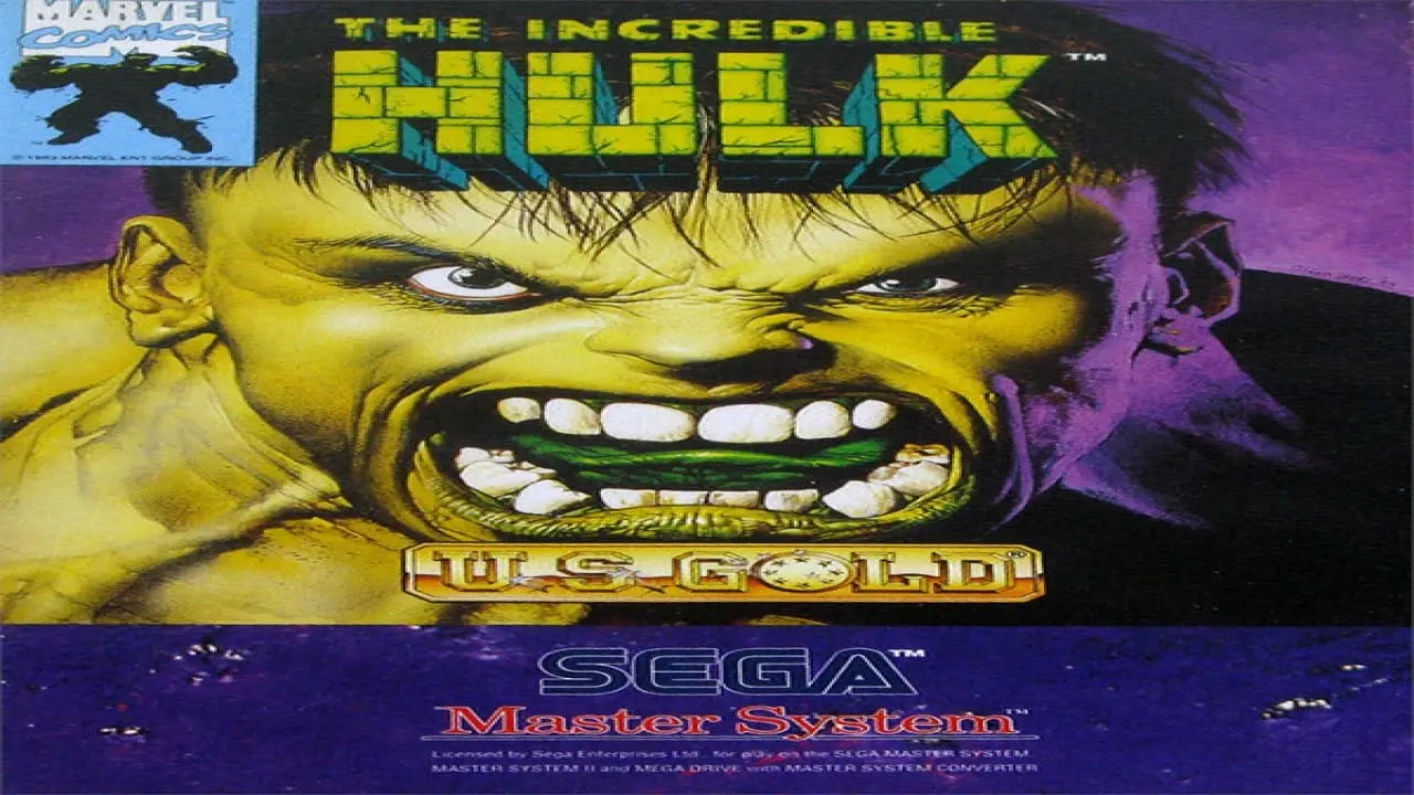 Master System The Incredible Hulk - Box - Front (Europe)