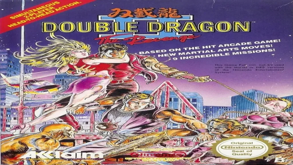 NES Double Dragon II The Revenge - Box - Front (Europe)