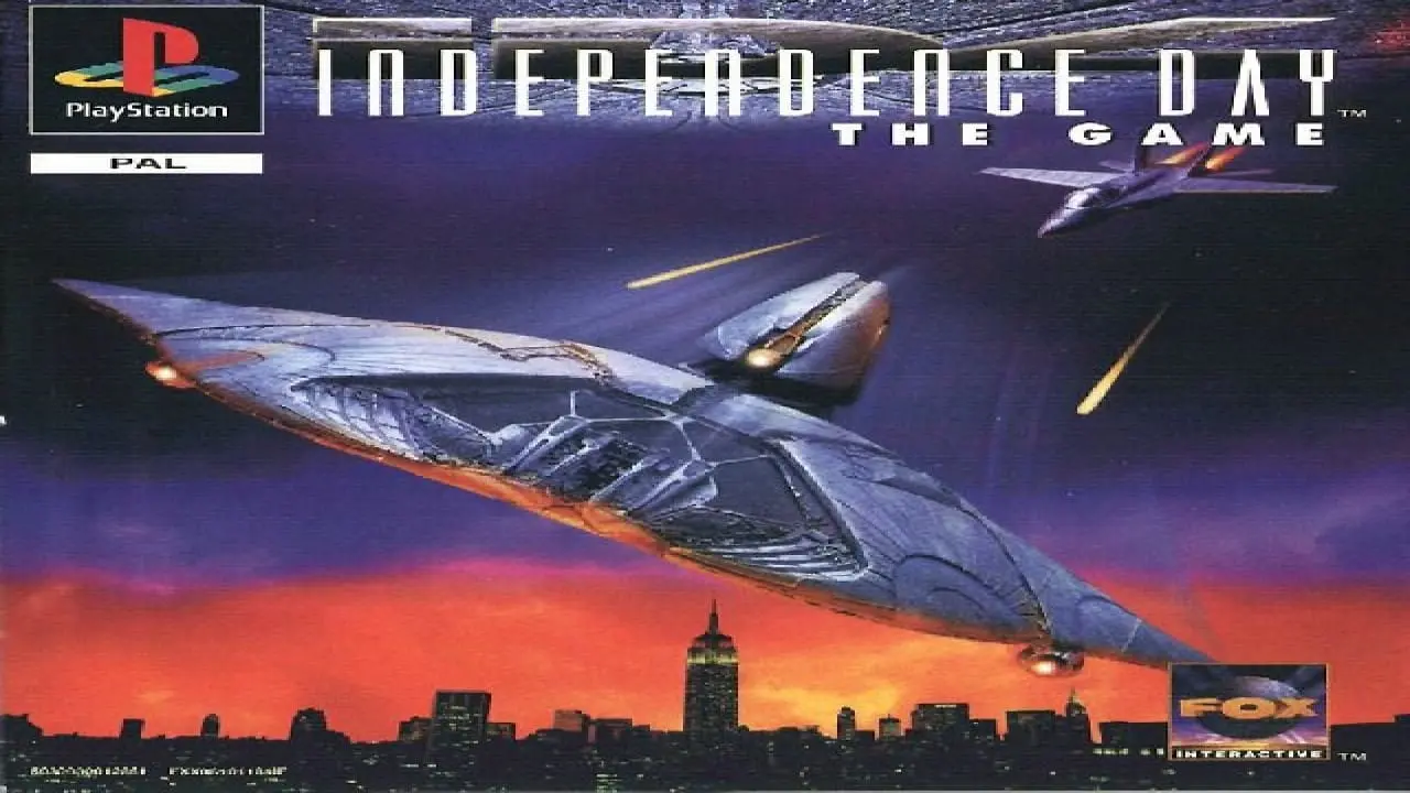 PlayStation 1 Independence Day - Box - Front (Europe)