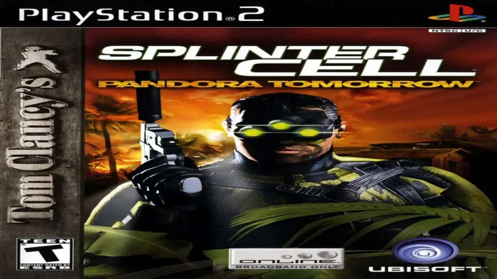 PlayStation 2 Tom Clancy's Splinter Cell Pandora Tomorrow - Box - Front (North America)