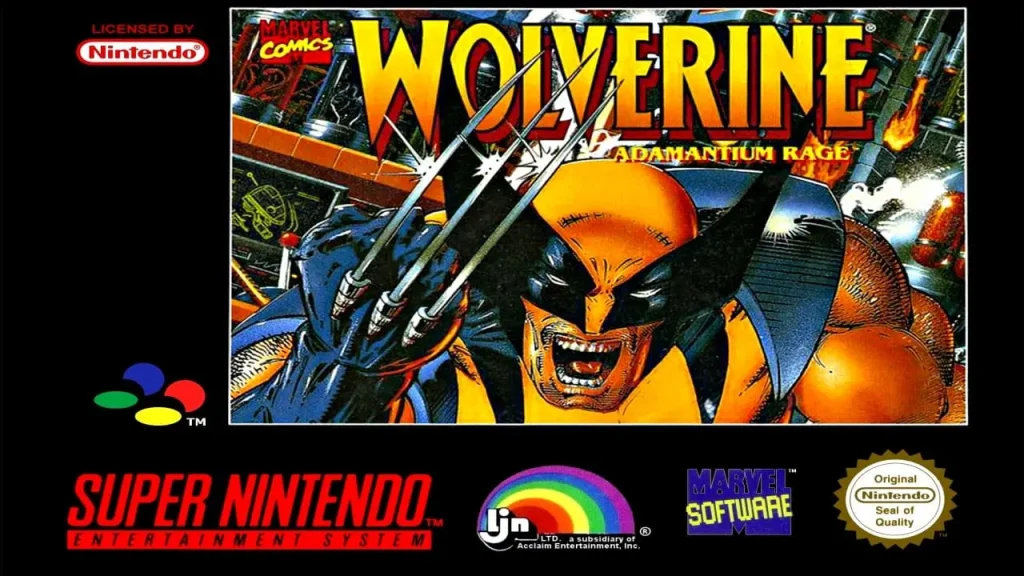 Super Nintendo Wolverine Adamantium Rage - Box - Front (Europe)