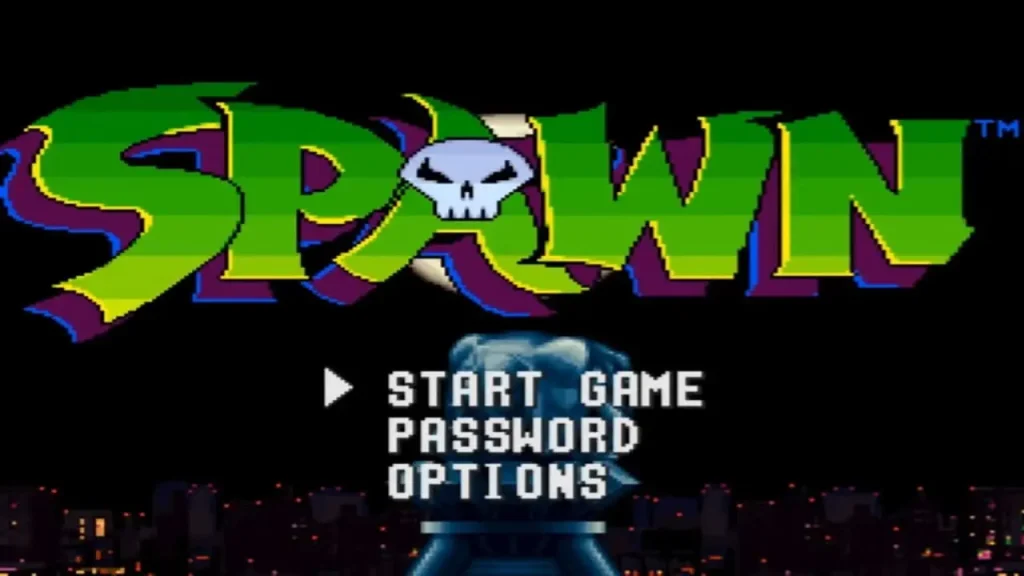 Todd McFarlane's Spawn The Video Game - Titulo del juego